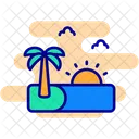 Beach  Icon