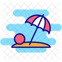 Beach  Icon