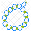 Line Beads Beads Religion Icon