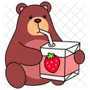 Bear Drink  Icon