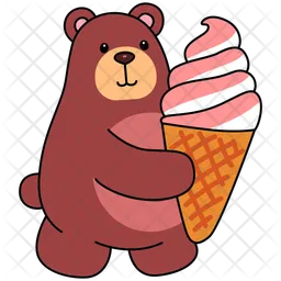 Bear Drink  Icon