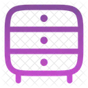 Bedside table  Icon