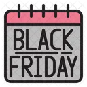 Black Friday Discount Shopping Icon