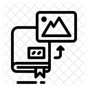 Template Book Cover Icon