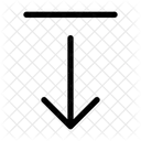 Bottom Alignment  Icon