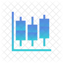 Box Plot Candlestick Chart Statistics Icon