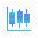 Box Plot Candlestick Chart Statistics Icon