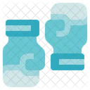 Fitness Gym Boxing Gloves Icon