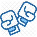 Boxing Gloves Punch Athlete Icon