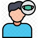 Boy with mask  Icon