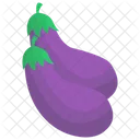 Brinjal Organic Eggplant Aubergine Icon