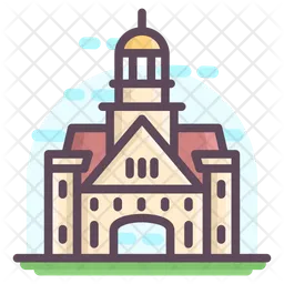 Brown University Building  Icon