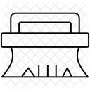 Brush Cleaning Cloth Icon