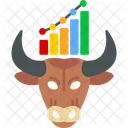 Bull Market Investment Trading Icon