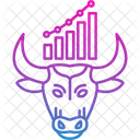 Bull Market Investment Trading Icon