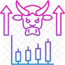 Bull Market Growth Bull Icon