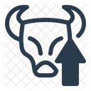 Bull Market Market Uptrend Investor Confidence Icon