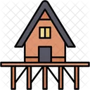 Bungalow Low Rise Suburban Icon