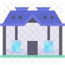 Bungalow Single Story Residential Icon