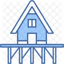 Bungalow Low Rise Suburban Icon
