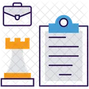 Strategic Management Business Management Chess Business Strategy Icon
