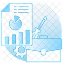 Strategic Management Business Management Corporate Strategy Icon
