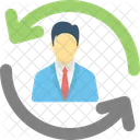 Business Management Employee Training Employee Turnover Icon