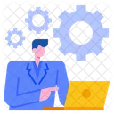 Business Management Business Development Financial Management Icon