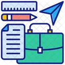 Business Management Asset Bag Icon