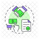Documents Organization Buy Icon