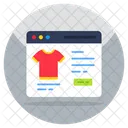 Buy Shirt Online  Icon
