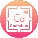 Cadmium Preodic Table Preodic Elements Icon