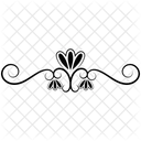 Calligraphic Design Calligraphic Pattern Calligraphic Border Icon