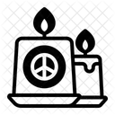 Candle Peace Light Icon
