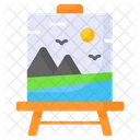 Canvas Painting Artwork Icon