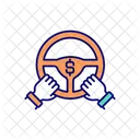 Rent Car Buy Icon