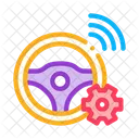 Network Car Drive Icon