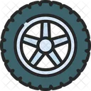 Car Tyre  Icon