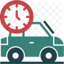 Car Clock Vehicle Icon