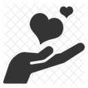 Care Give Hand Icon