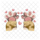 Cat Paw Dog Paw Animal Paw Icon