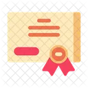 Certificate Achievement Degree Icon