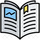 Chapter Book Bookmark Icon