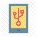 Charging Cable Phone Icon
