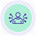 Charistamatic Influencer Line Icon Icon