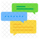 Chat Conversation Speech Bubble Icon