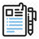 Checklist Form Pen Icon