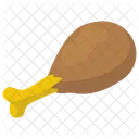Chicken Drumsticks Baked Chicken Leg Piece Icon