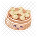 Chinese Dim Sum Cute  Icon