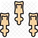 Chiropractics Spine Orthopaedic Icon